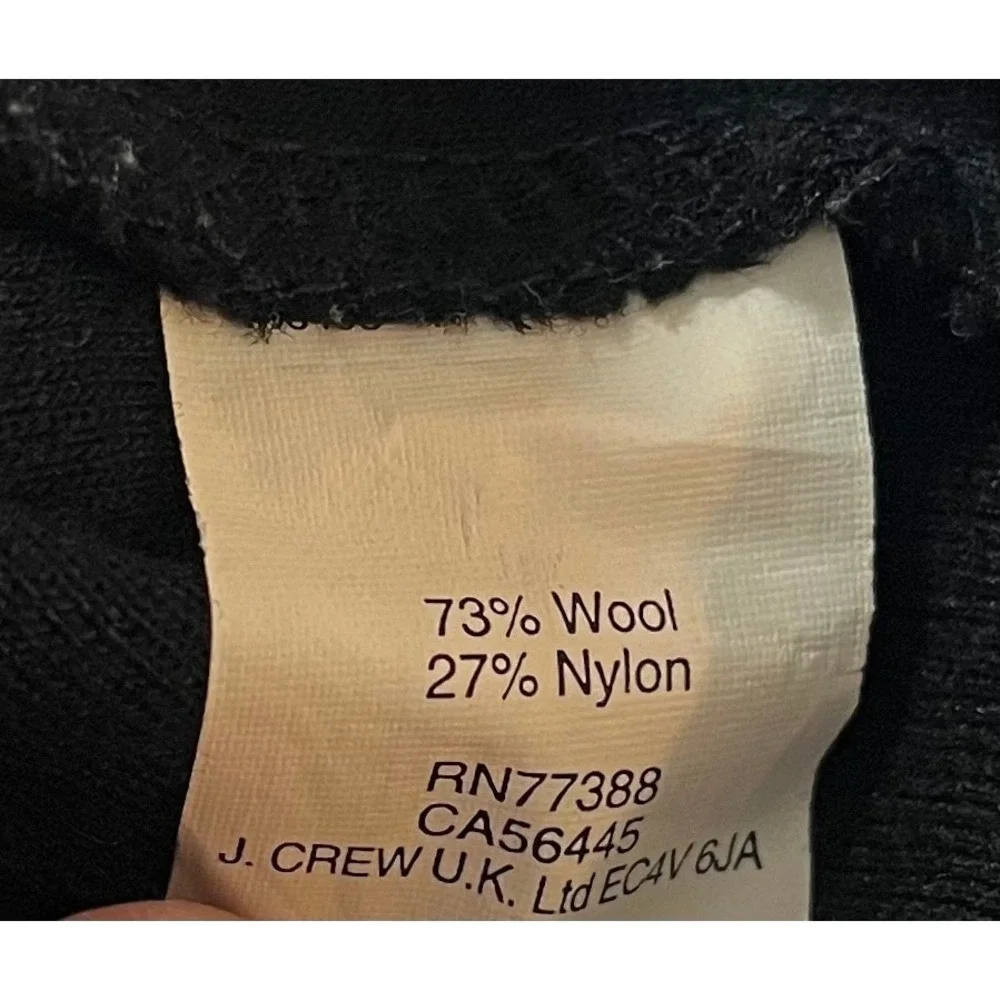 J. Crew Shift Dress Wool Zipper Pockets Women's‎ Size 12 - Picture 8 of 8